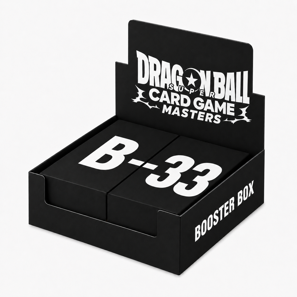 PREORDER - DRAGON BALL MASTERS B33 BOOSTER BOX - ENGLISH (SEALED)