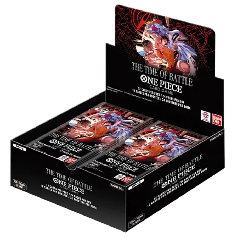 One Piece: (OP 16) The Time Of Battle Booster Display (24 Pack) (ENG)