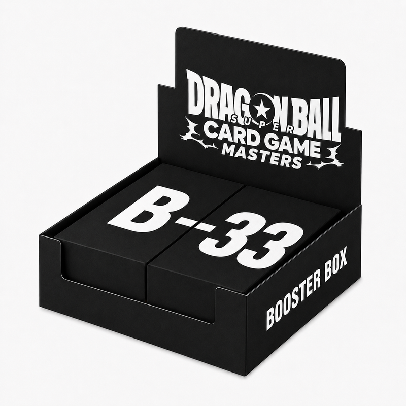 PREORDER - DRAGON BALL MASTERS B33 BOOSTER BOX - ENGLISH (SEALED)
