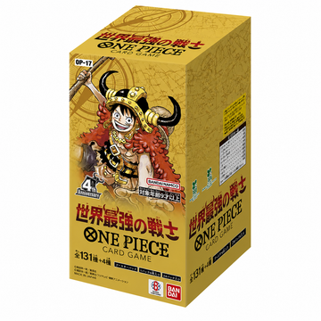 Bandai One Piece TCG OP-17 The World's Strongest Warrior Booster Box (Japanese)