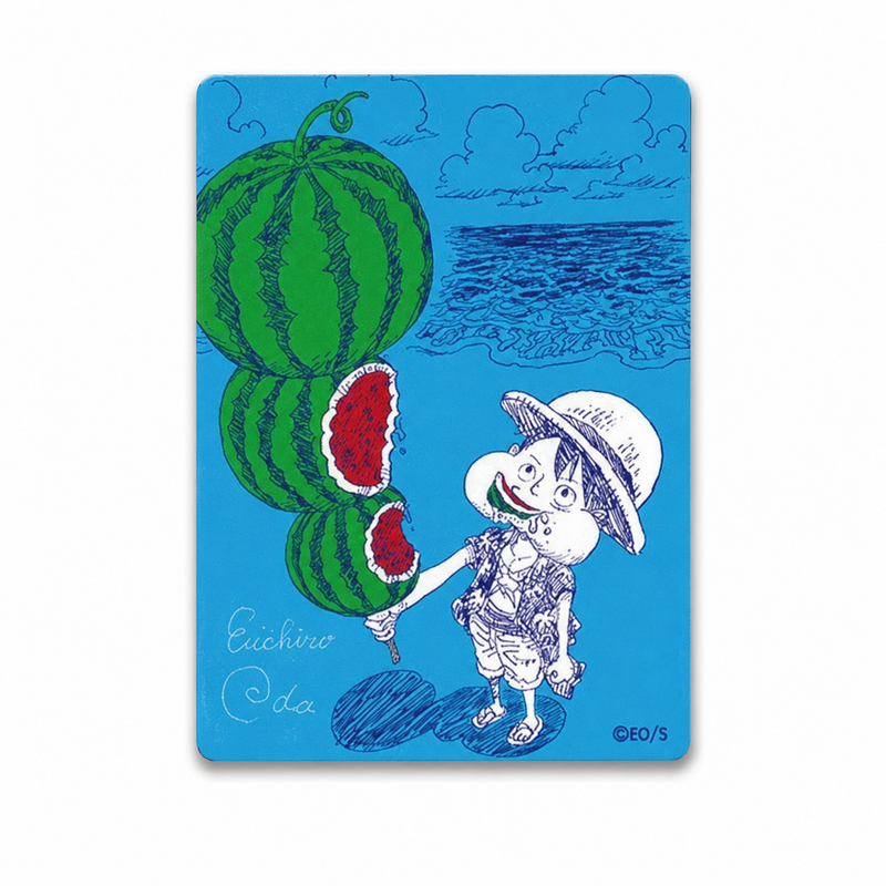 Free Shipping - Pre-order Shueisha Official Natsucomi 2026 Limited Promo Card – “ONE PIECE”