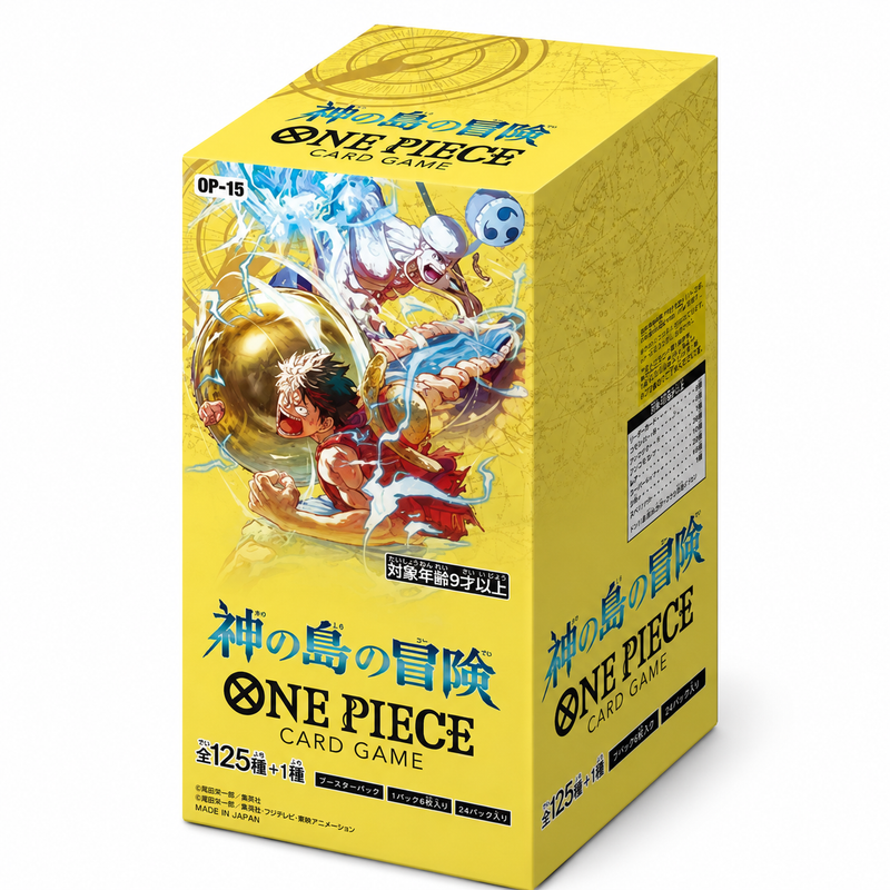 Bandai One Piece TCG OP-15 Adventure on KAMI’s Island Booster Box (Japanese)