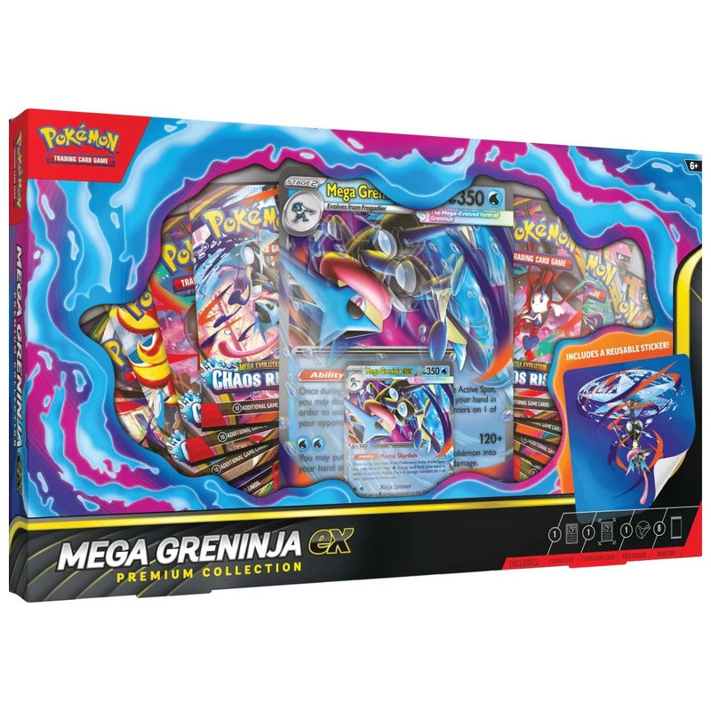 Pokemon Trading Card Game: Mega Greninja ex Premium Collection