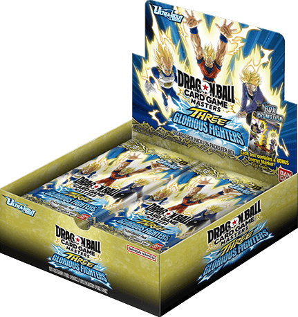 Dragon Ball Super Card Game Masters B30 Three Glorious Fighters booster box