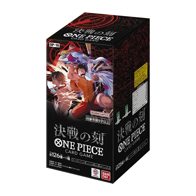 Bandai One Piece TCG OP-16 The Time of Battle Booster Box (Japanese)